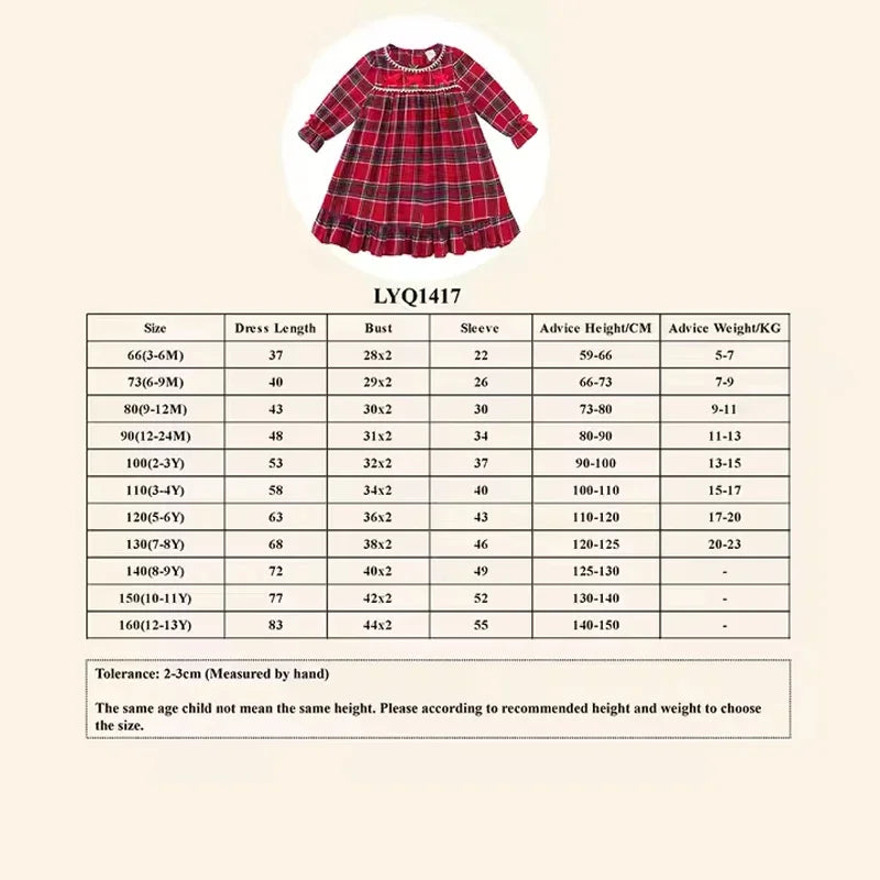 Christmas Pyjamas Sets for Kids 1-13 Years Cotton Loungewear Sibling Pajamas Winter Baby Boys Girls Soft Plaid Children Clothes