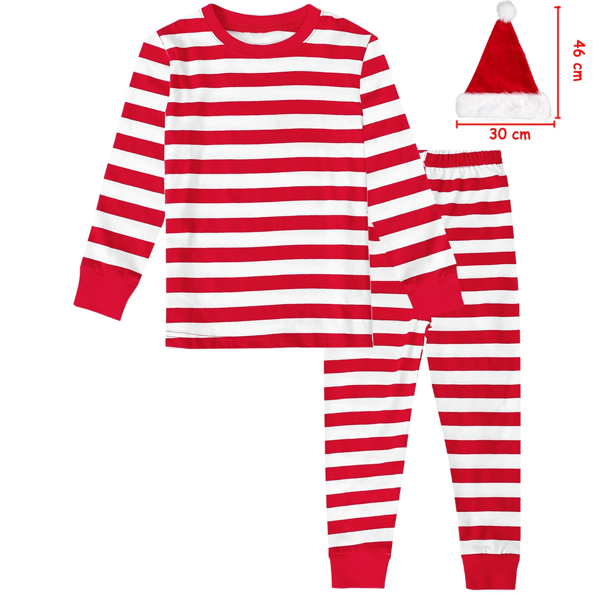 Kids Christmas Pyjamas Infant Boys Girls Santa Claus Pajamas Toddler Xmas Elk Nightwear Elf New Year Gift Green Red Clothes Pjs