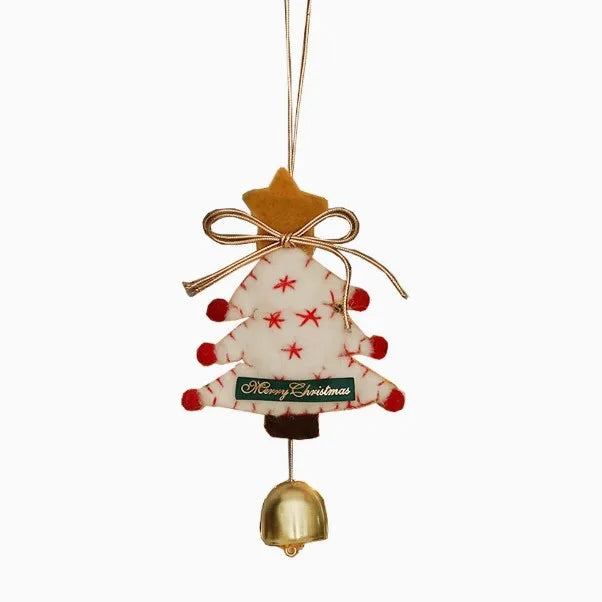 Christmas Car Hanging Christmas Decoration Bell Pendant Christmas Tree Decoration Christmas Gifts