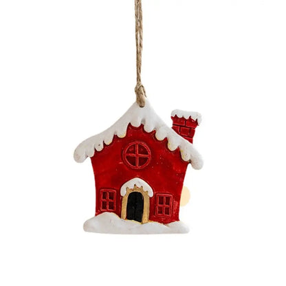 Hanging Ornaments Christmas Tree Snowman Pendant Home Decoration Christmas Decoration Socks Pendant Christmas Resin Ornaments