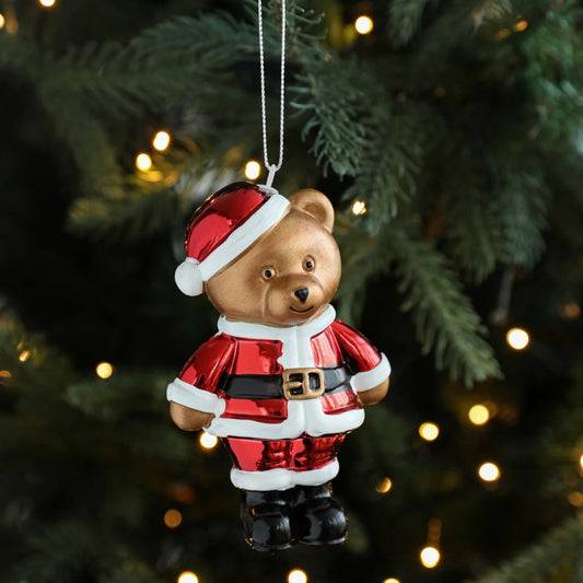 Christmas Hanging Pendant Bright Plastic Hanging Ornament Cartoon Ornament Eye-Catching Christmas Tree Decoration For Gift