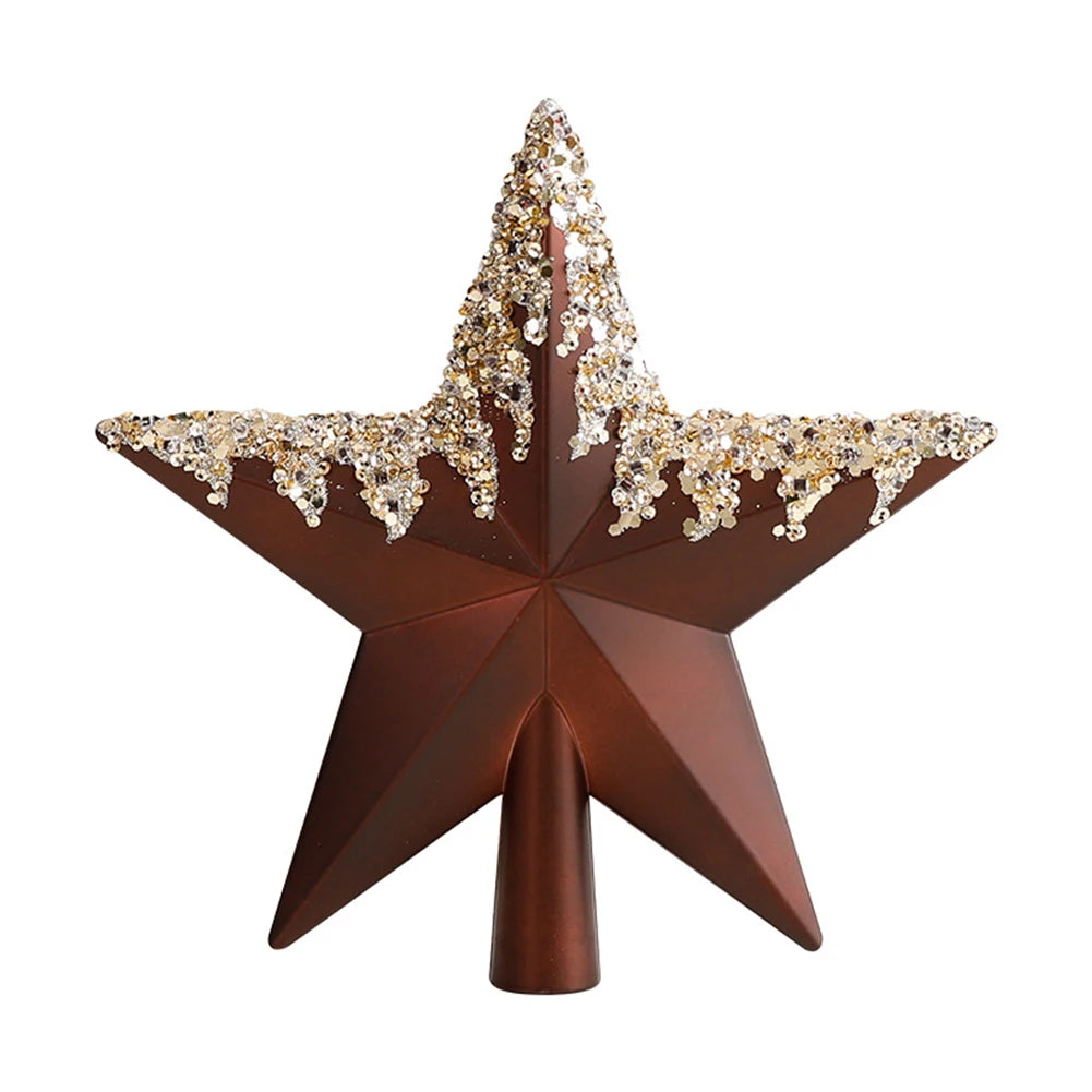 Christmas Tree Decoration Xmas Balls Christmas Tree Top Star Ornaments For Christmas Home Decoration New Year Navidad