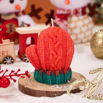 Kerze Handschuh/Lebkuchen