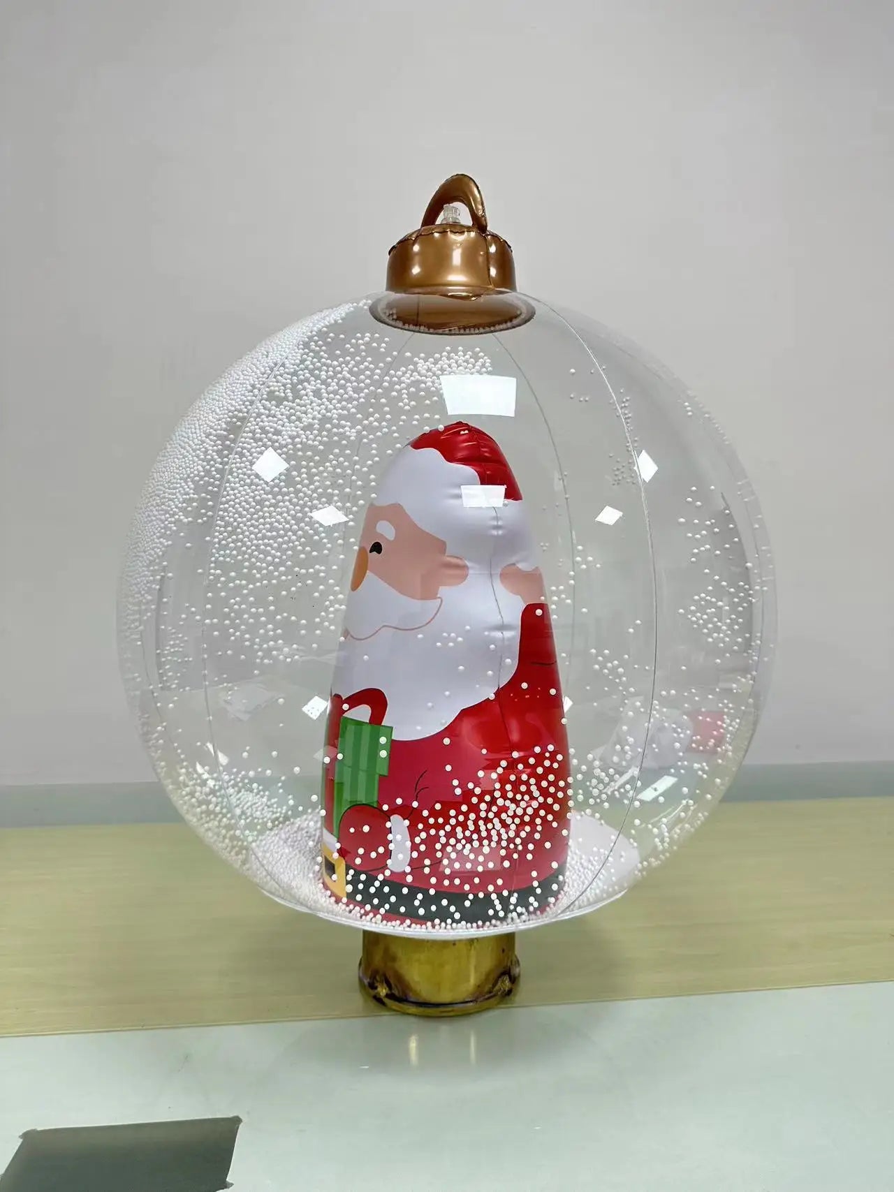 Christmas Inflatable Decorated Ball 60cm PVC Giant Big Large Balls Xmas Tree Decoration Toy Ball without Light Ornament Home New
