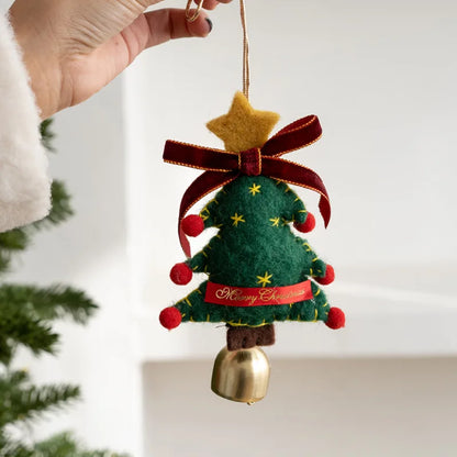 Christmas Car Hanging Christmas Decoration Bell Pendant Christmas Tree Decoration Christmas Gifts
