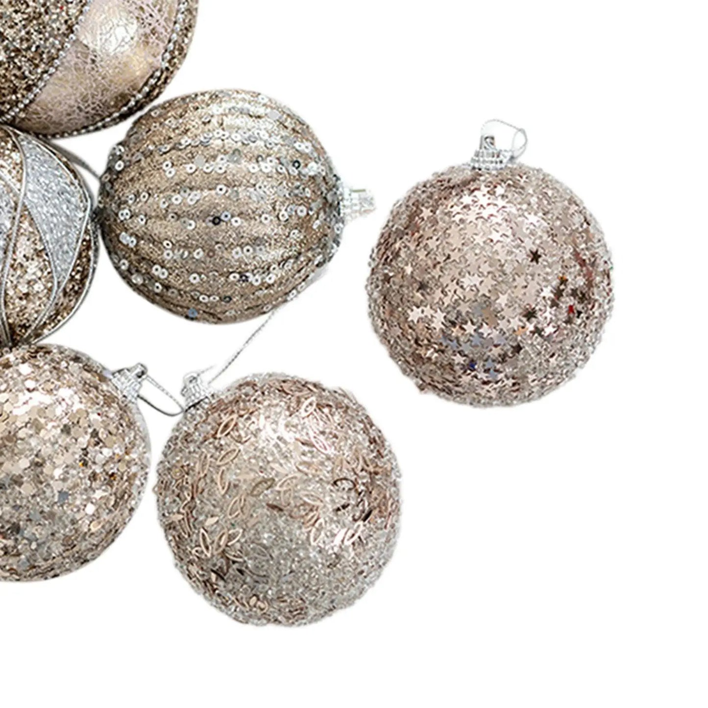 Christmas Tree Decorations Christmas Balls Ornaments Crafts Charm Pendants for Outdoor Graduation Engagement Wedding Backyard