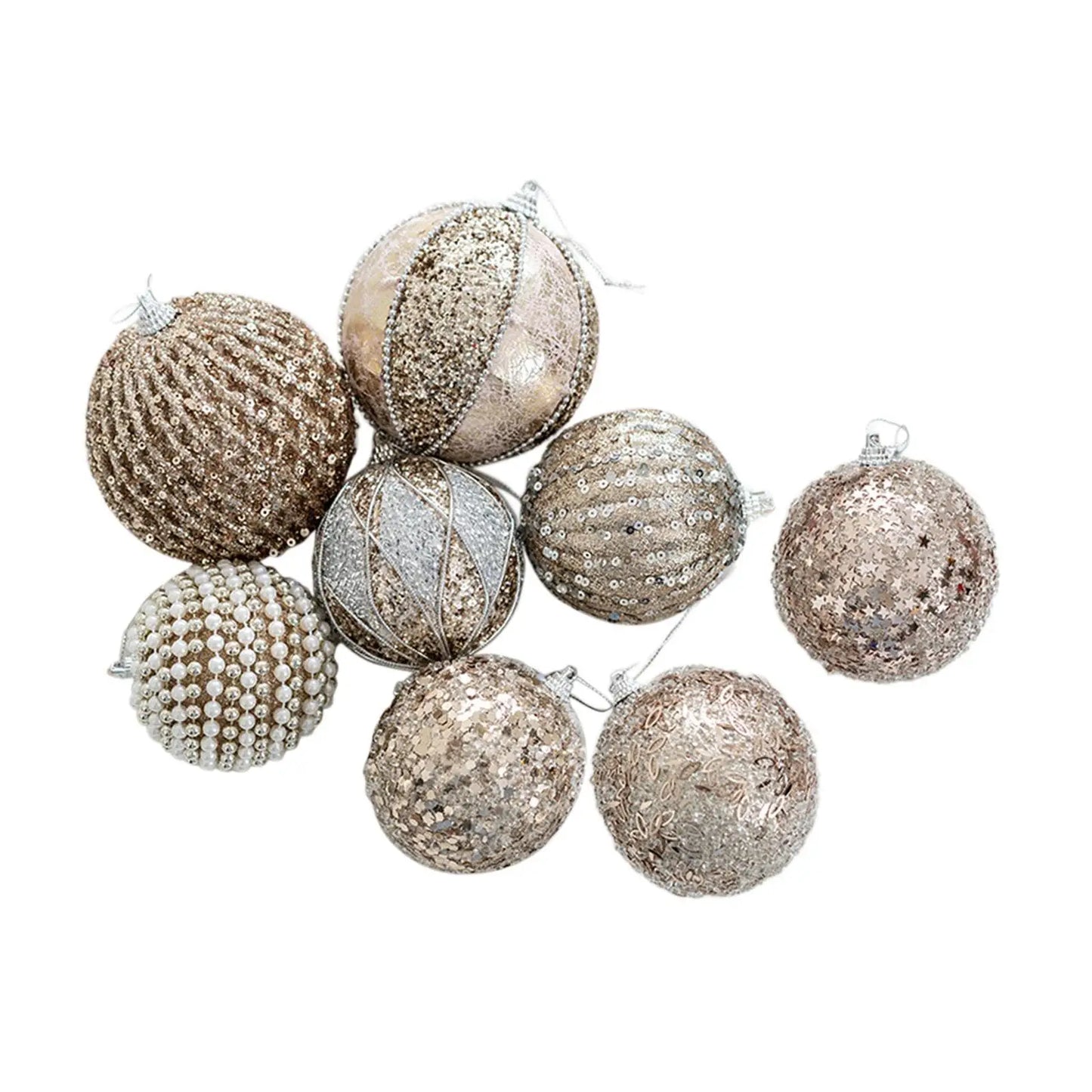 Christmas Tree Decorations Christmas Balls Ornaments Crafts Charm Pendants for Outdoor Graduation Engagement Wedding Backyard