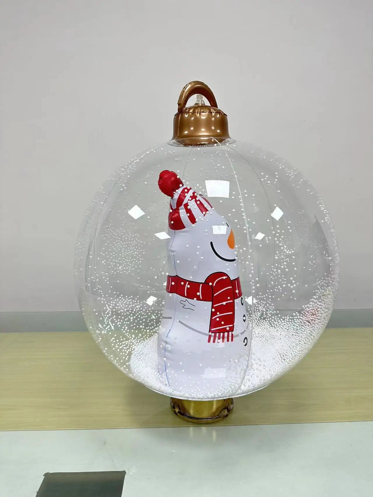 Christmas Inflatable Decorated Ball 60cm PVC Giant Big Large Balls Xmas Tree Decoration Toy Ball without Light Ornament Home New
