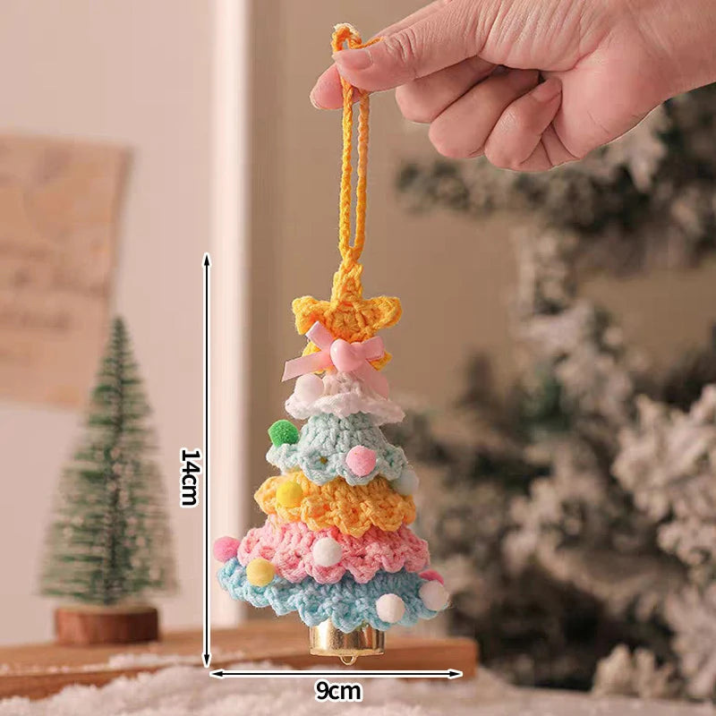 Christmas Tree Hanging Bell Pendants  Wind Chimes Christmas Hanging Ornament  Xmas  Navidad Home Decor  New Year 2026 Supplies