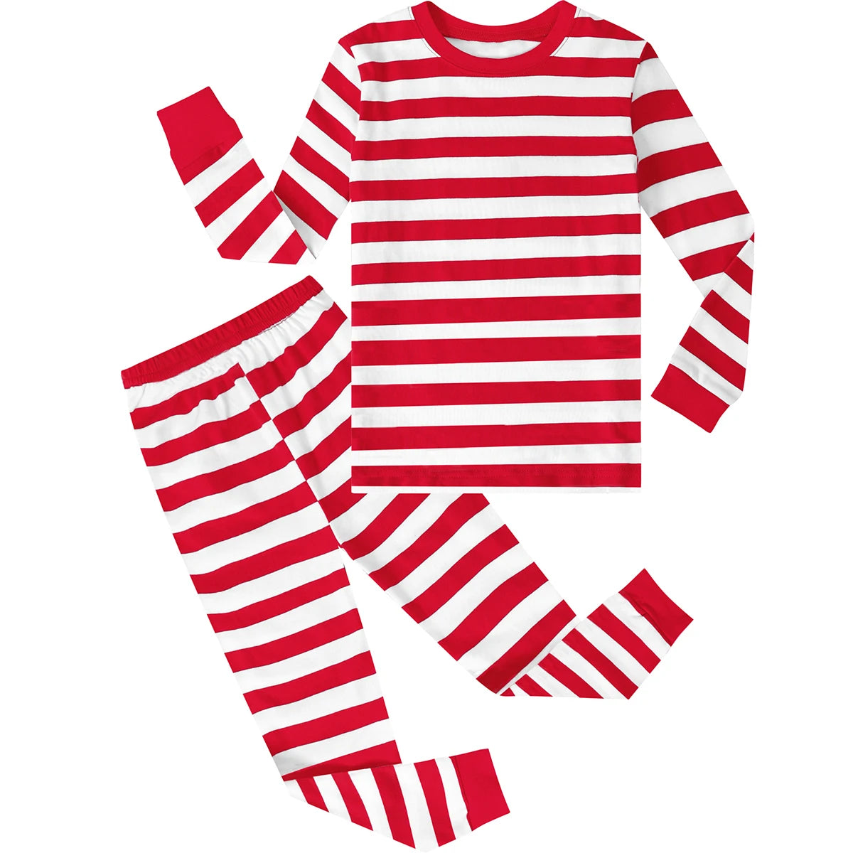 Kids Christmas Pyjamas Infant Boys Girls Santa Claus Pajamas Toddler Xmas Elk Nightwear Elf New Year Gift Green Red Clothes Pjs