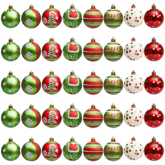 Weihnachtskugeln, 6 Stk.