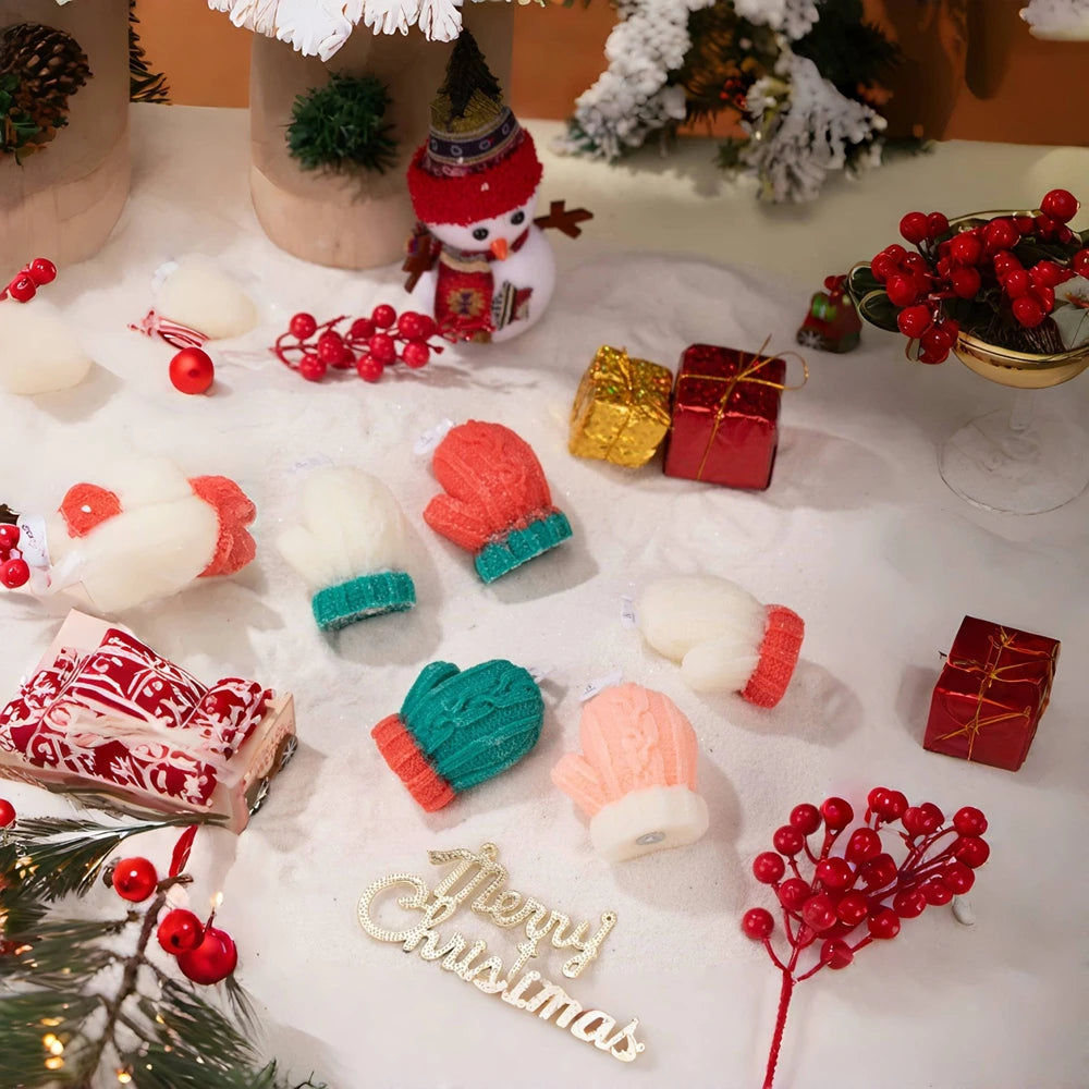 Kerze Handschuh/Lebkuchen