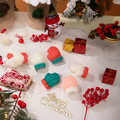 Kerze Handschuh/Lebkuchen